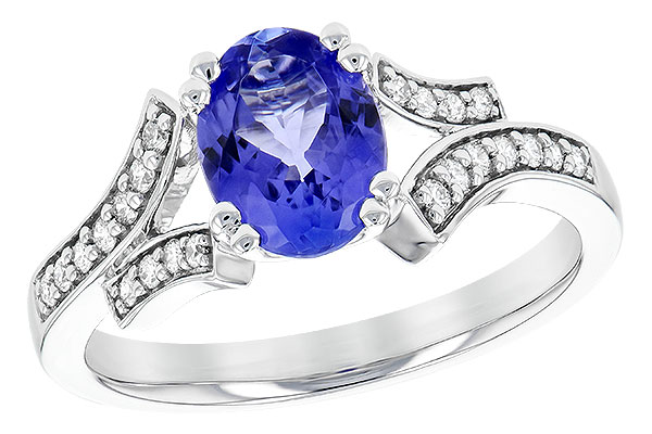 M190-61084: LDS RG 1.15 TANZANITE 1.30 TGW