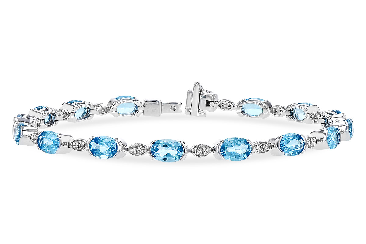M274-18275: BRACELET 7.80 SWISS BLUE TOPAZ 7.96 TGW