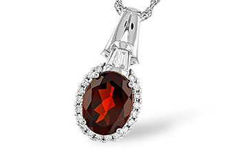 M274-24675: NECK 1.82 GARNET 2.02 TGW (9x7MM GAR)