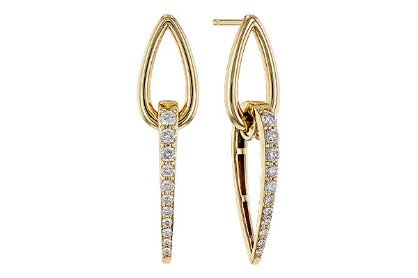 M275-10148: EARRINGS .75 TW