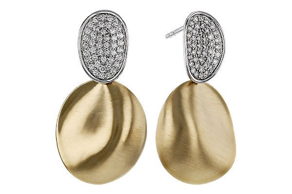 M275-10157: EARRINGS .38 TW