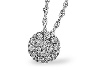 M275-11911: NECKLACE .25 TW