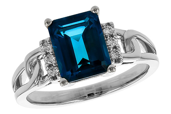 M275-15566: LDS RG 2.42 LONDON BLUE TOPAZ 2.50 TGW (9x7MM LBT)