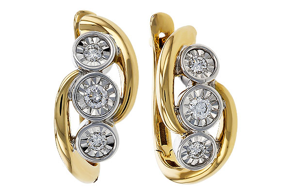 M275-16466: EARRINGS .25 TW