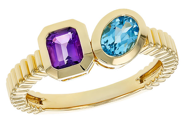M275-17384: LDS RG .82 TW SEMI-PRECIOUS (AMY,SWISS BT)